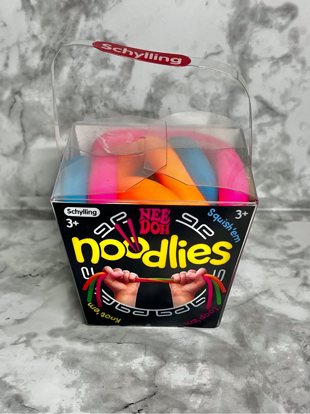 NEW NeeDoh Noodlies Sensory Fidget Toy RARE Nee Doh Stretchy Noodles AUTHENTIC